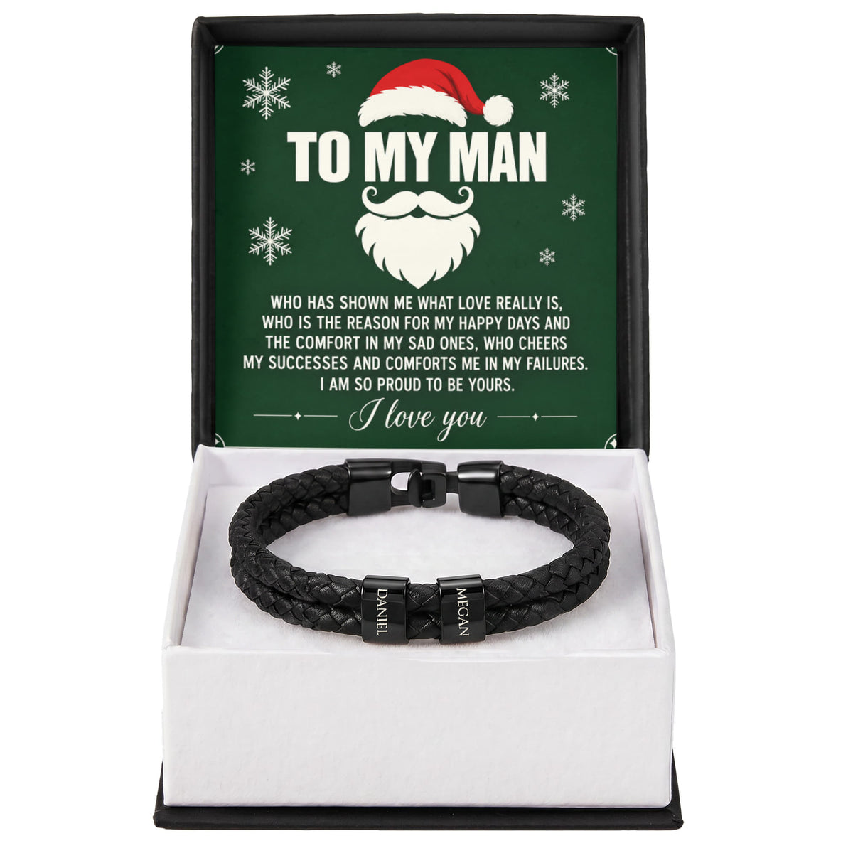 Christmas accessary Gift for Him – Romantic Love Message Card