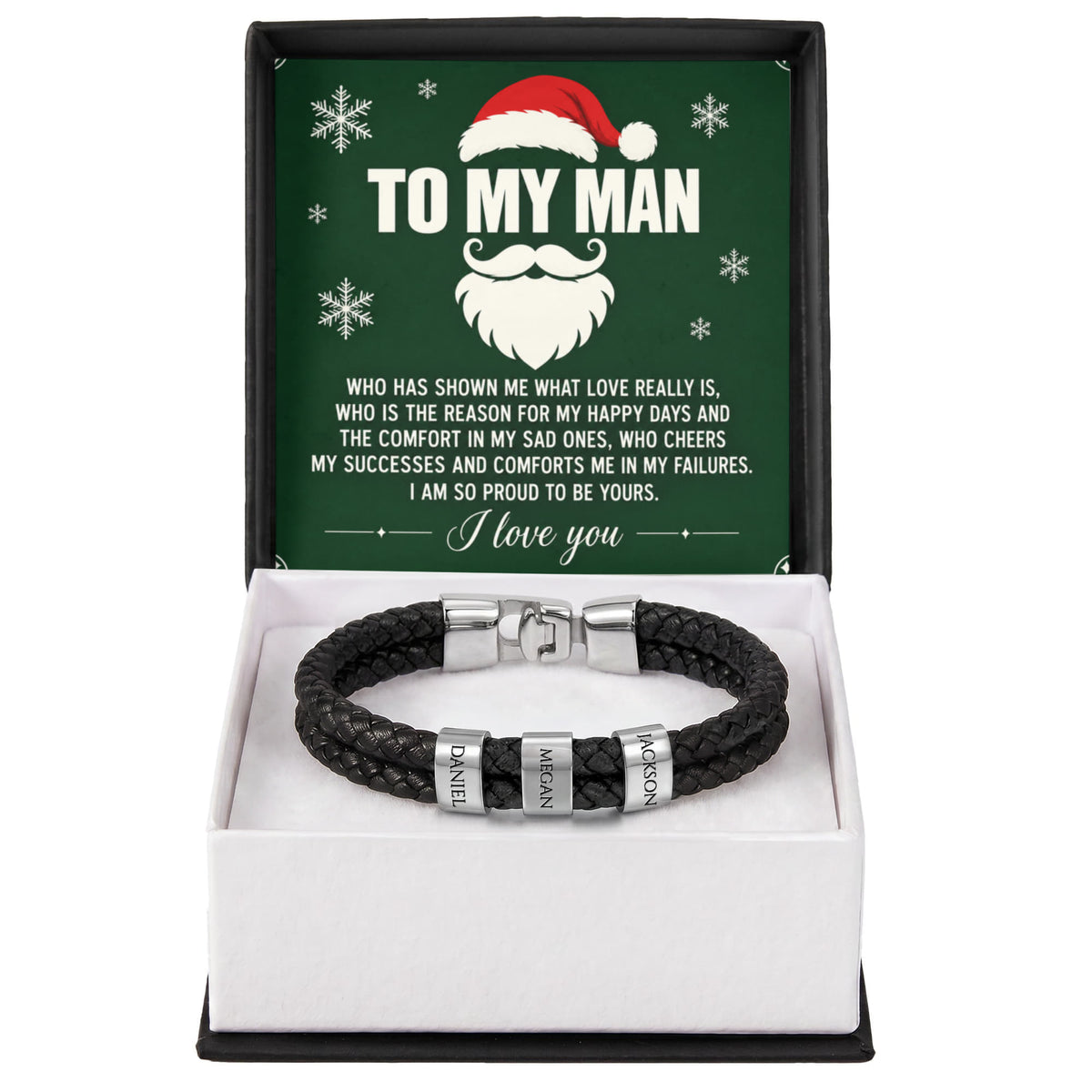 Christmas accessary Gift for Him – Romantic Love Message Card