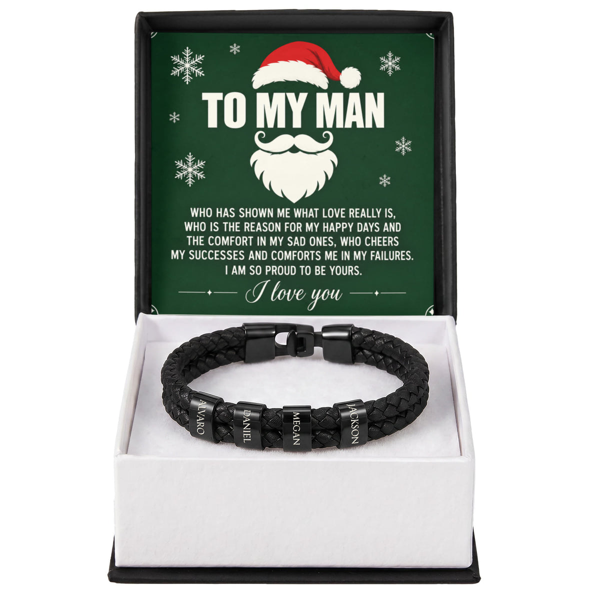 Christmas accessary Gift for Him – Romantic Love Message Card