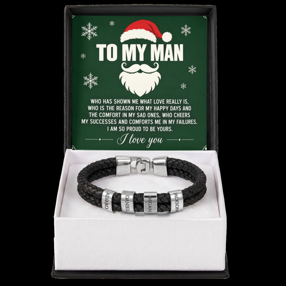 Christmas accessary Gift for Him – Romantic Love Message Card