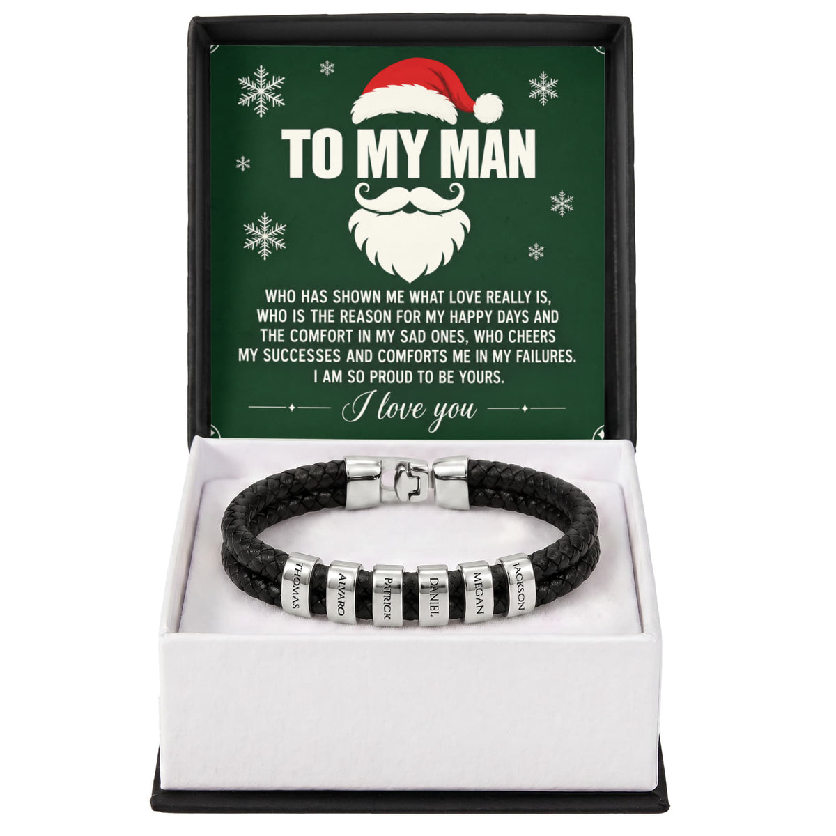 Christmas accessary Gift for Him – Romantic Love Message Card