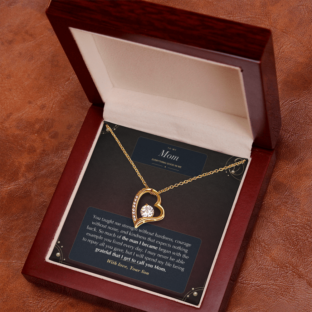 To My Mom Forever Love Necklace – Everything Good in Me