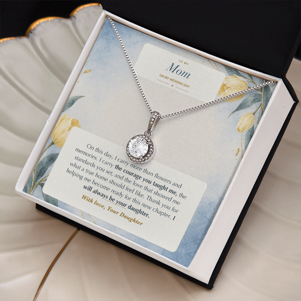 Wedding Day Gift for Mom – Eternal Hope Necklace