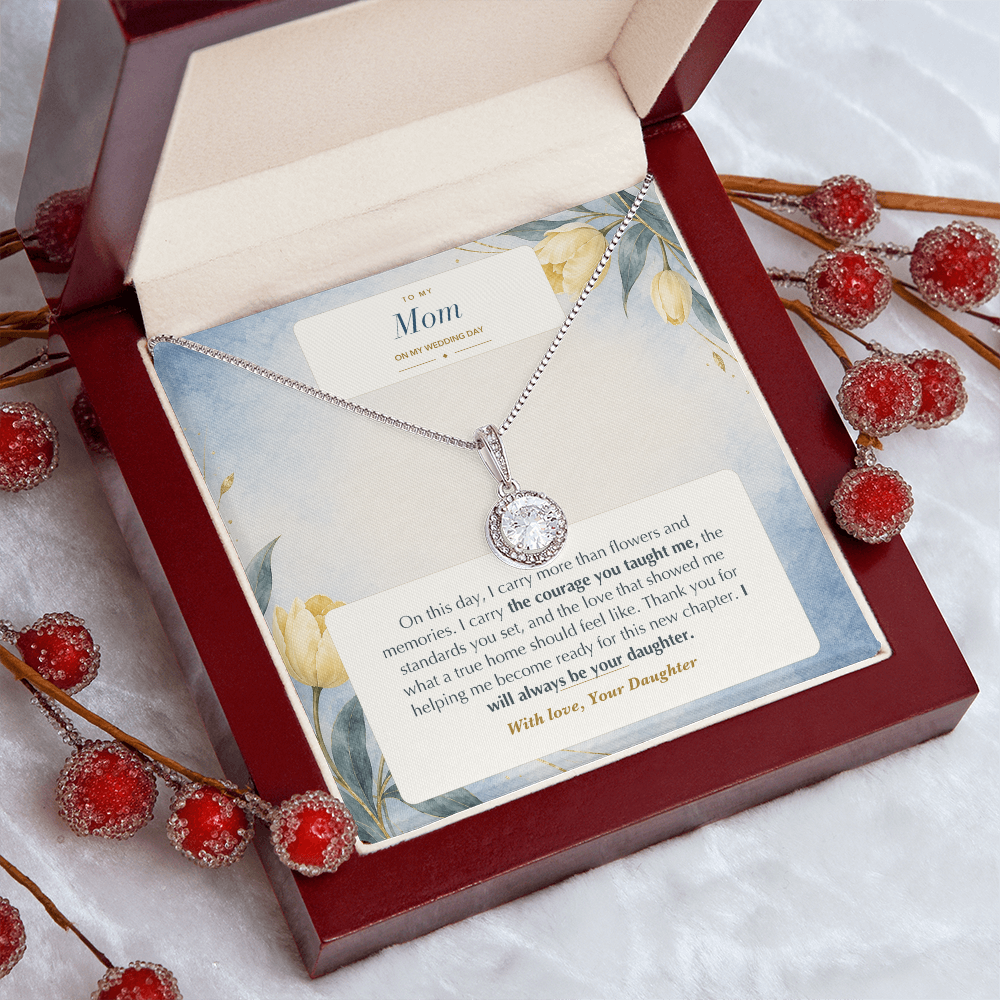 Wedding Day Gift for Mom – Eternal Hope Necklace