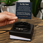To My Son “My Baby Boy” Bracelet — Love, Mom