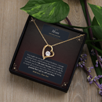 To My Mom Forever Love Necklace – Everything Good in Me